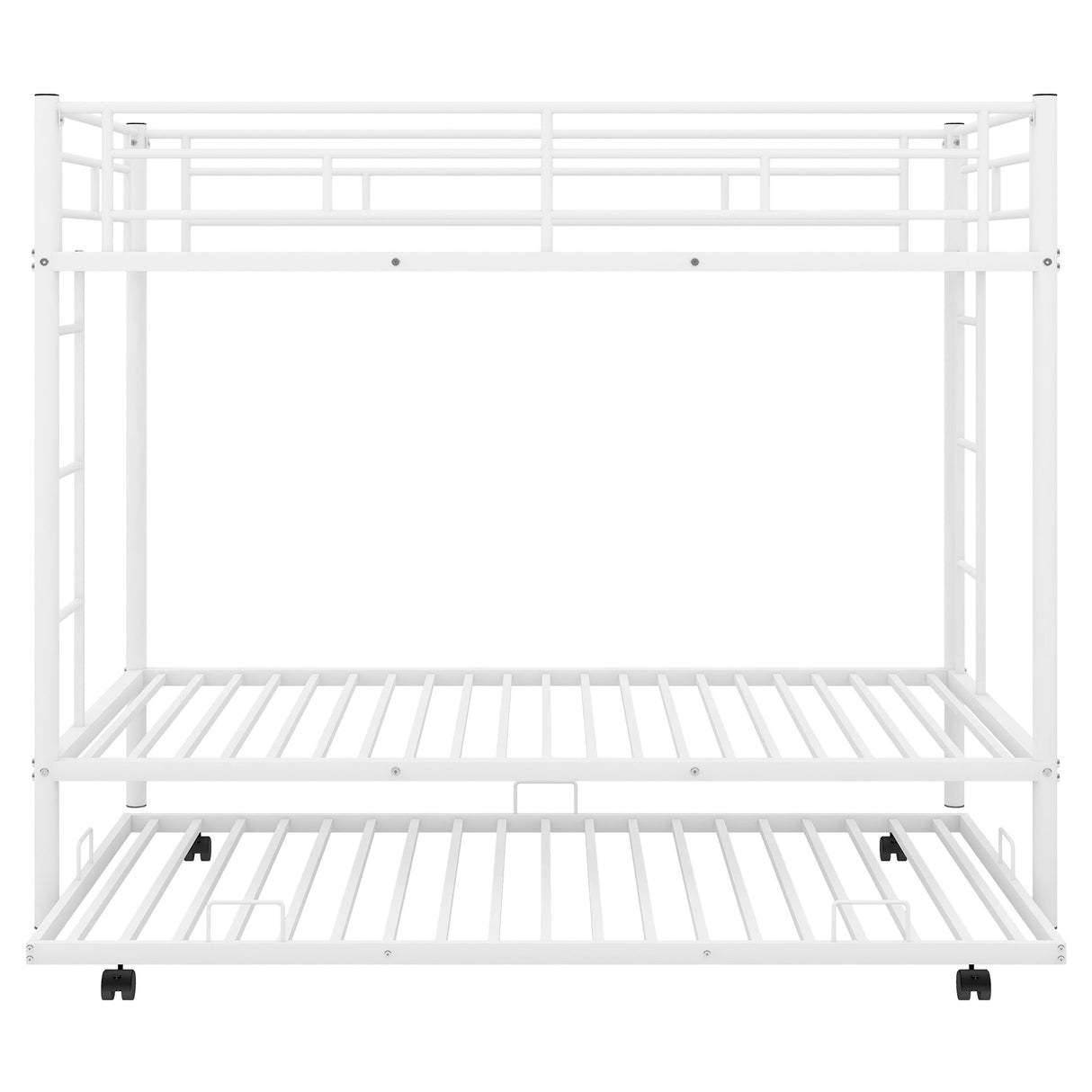 Twin Over Twin Bunk Bed With Trundle