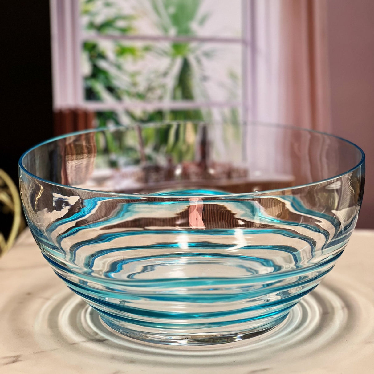 Swirl Acrylic Serving Bowls, Unbreakable