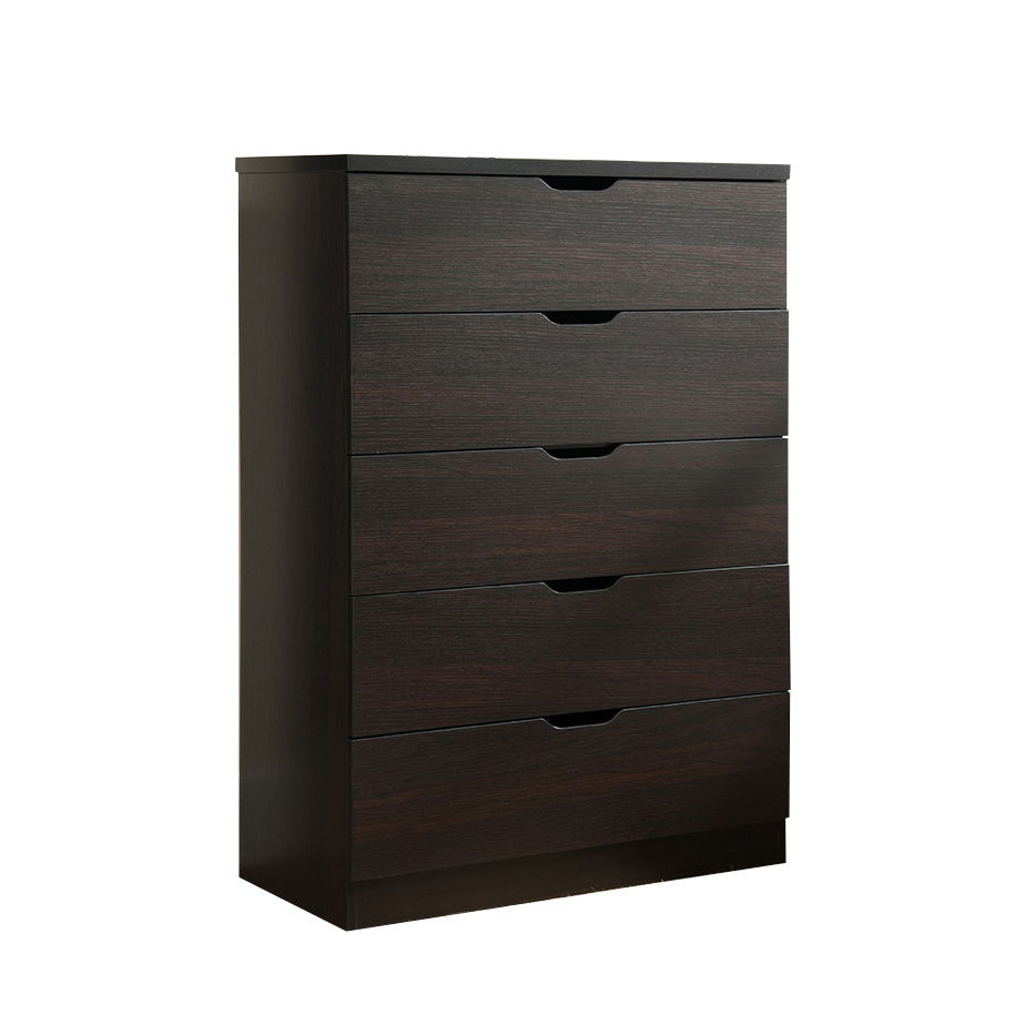 Modern Drawer Chest And Clothes Storage Cabinet With Metal Drawer Glides