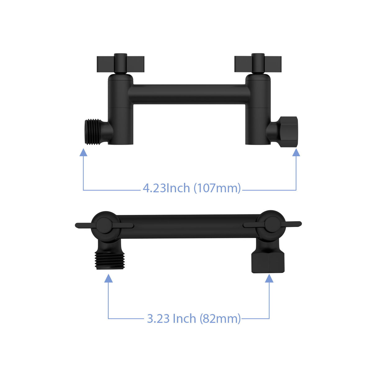 Sleek Design Stainless Steel Shower Arm Extension