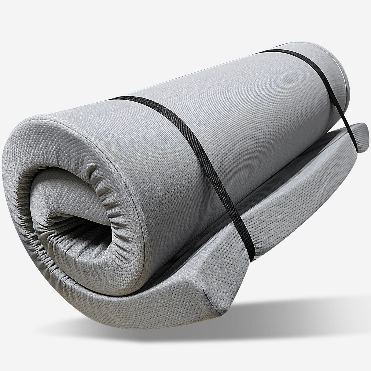 Memory Foam Camping Mattress, Portable Comfort With Water Resistant Cover