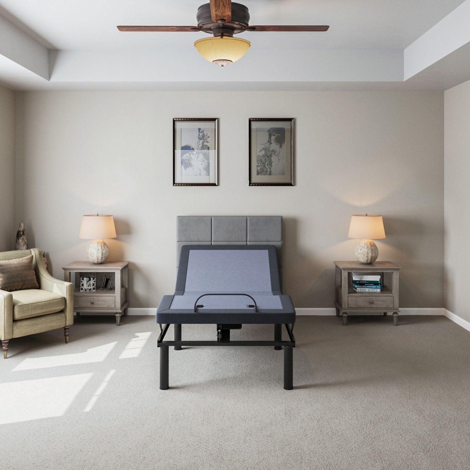 Bt2000 - Adjustable Bed Base With Full-Range Positions Adjustment