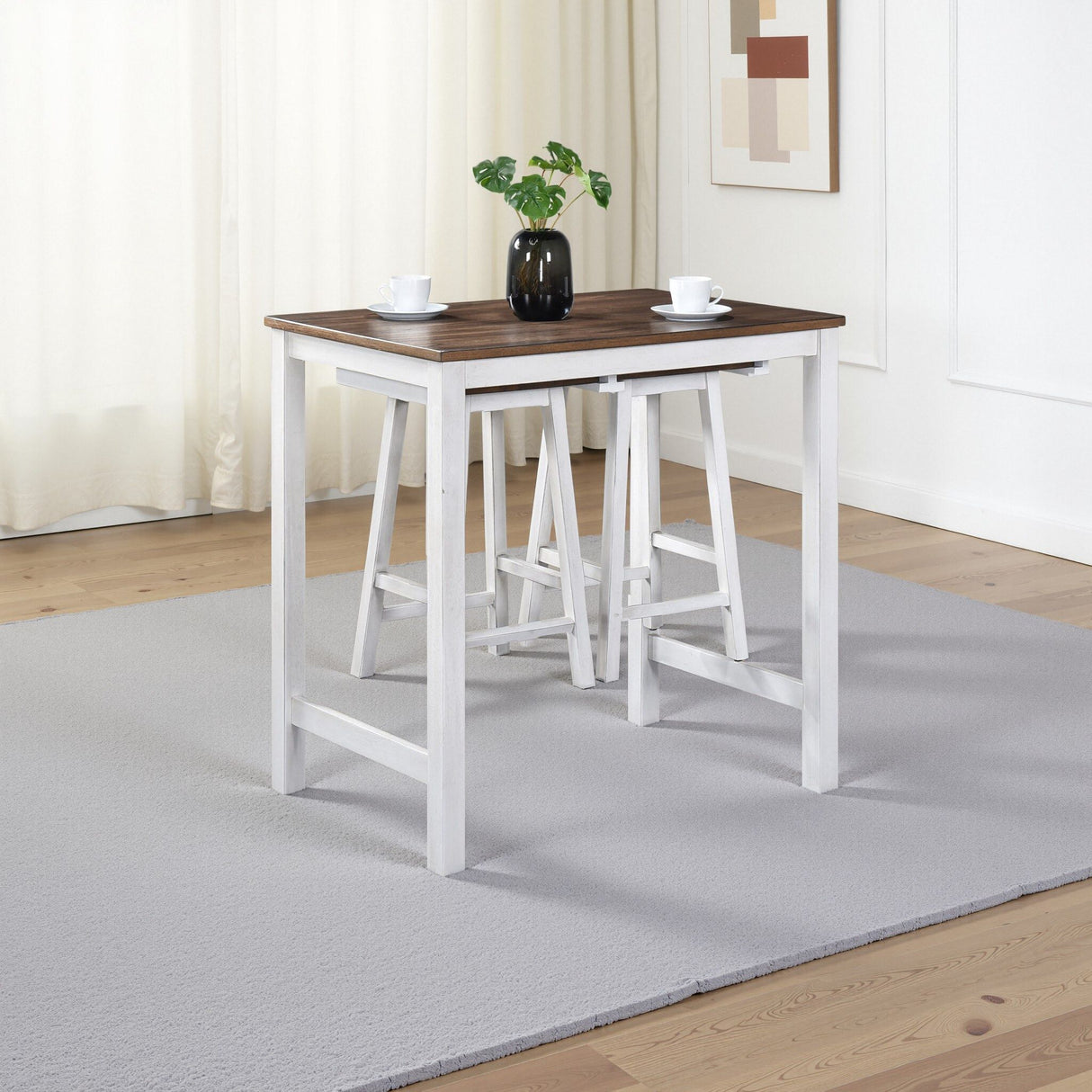 3 Pieces Counter Height Set