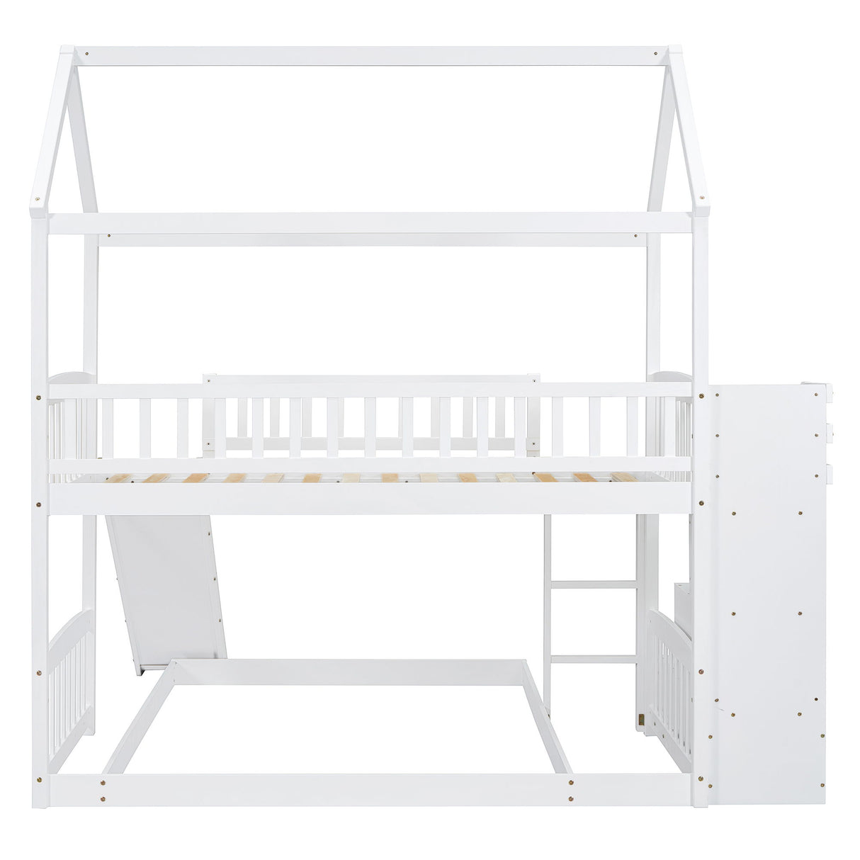 House Bunk Bed With Slide
