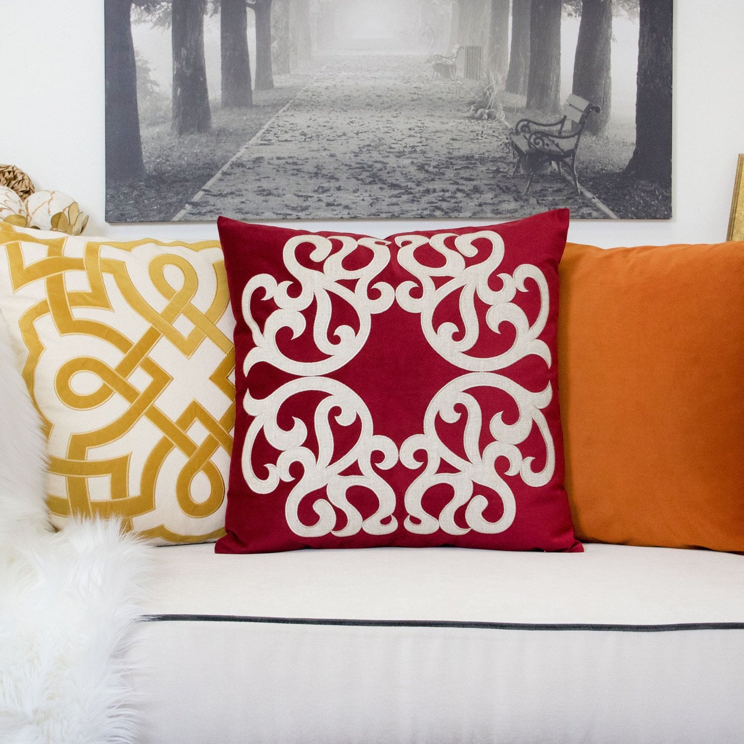 Dora - Pillow Cover With Matching Back