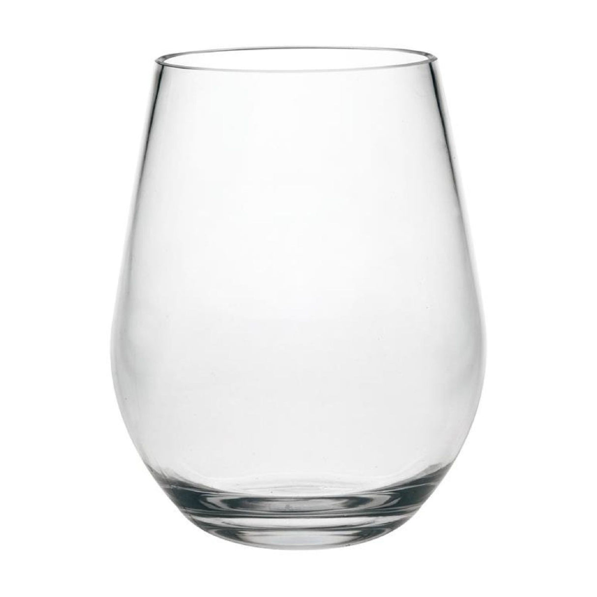 Halo - Oval Hi Ball Tritan Plastic Drinking Glasses, Bpa Free, 20Oz (Set of 4) - Clear