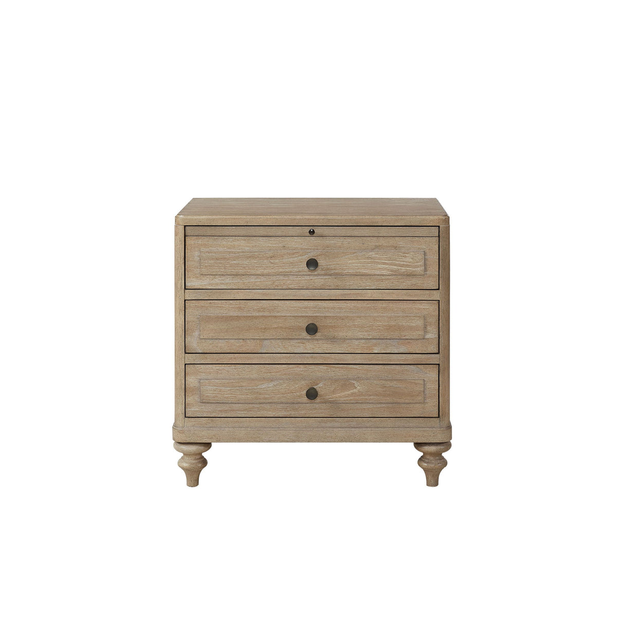 3 Drawer Nightstand - Sand