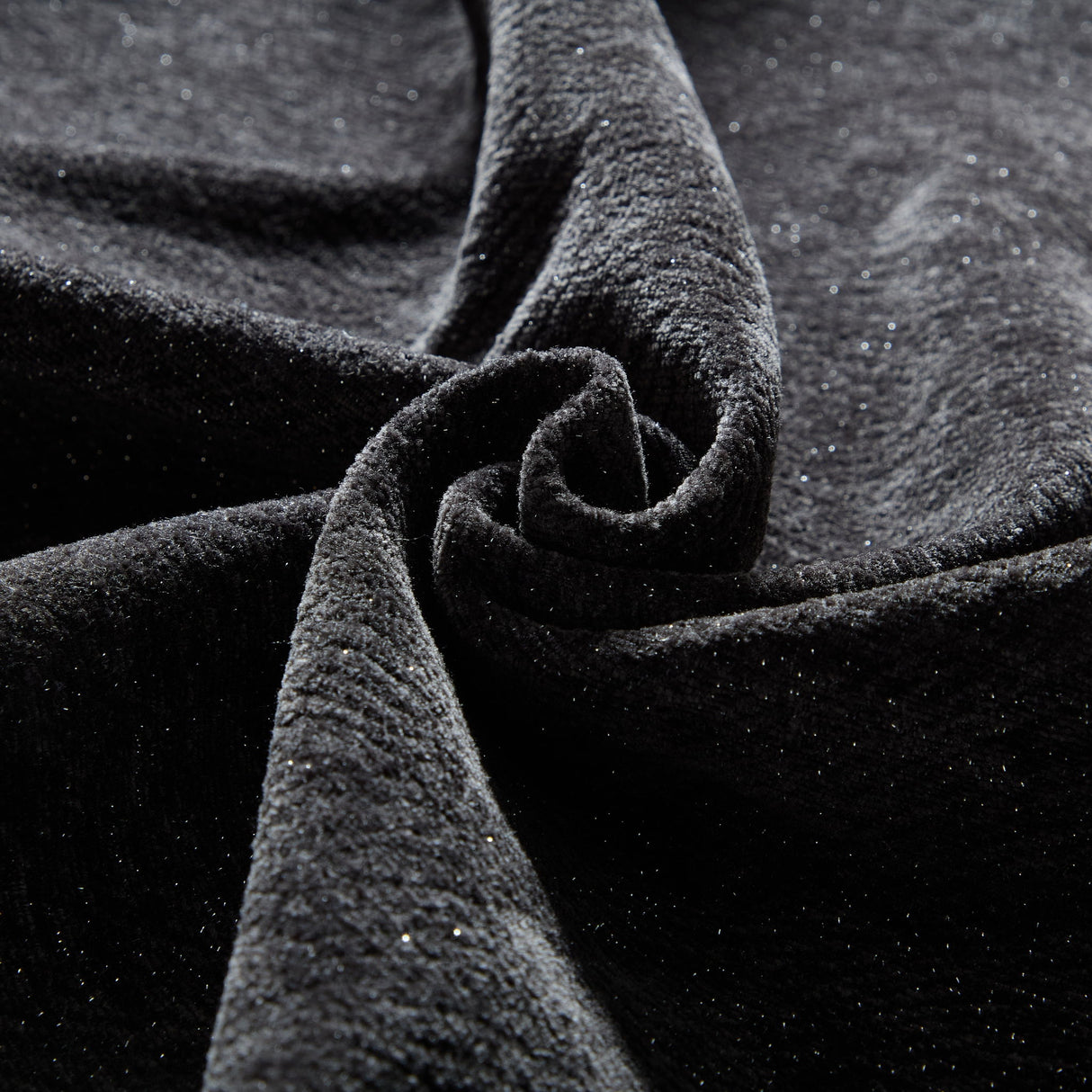 Modern Oversized Modular Sectional Sofa, Sparkling Chenille Fabric Soft Cushion Sofa With 2 Pillows