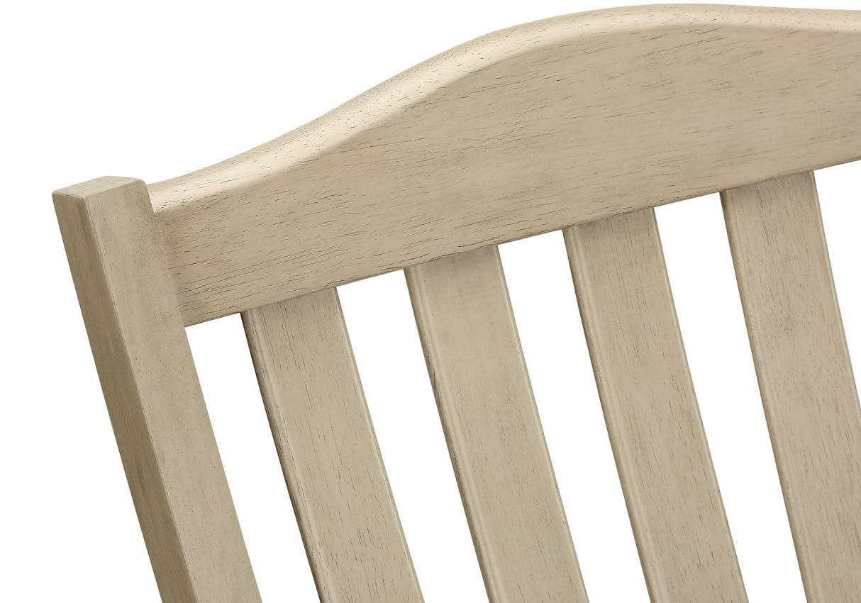 Dining Chair, Upholstered, Side, Transitional (Set of 2) - Gray