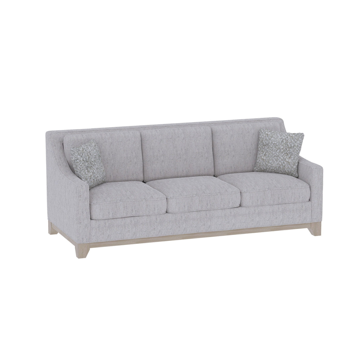 Sofa With Casual Accent - Gray
