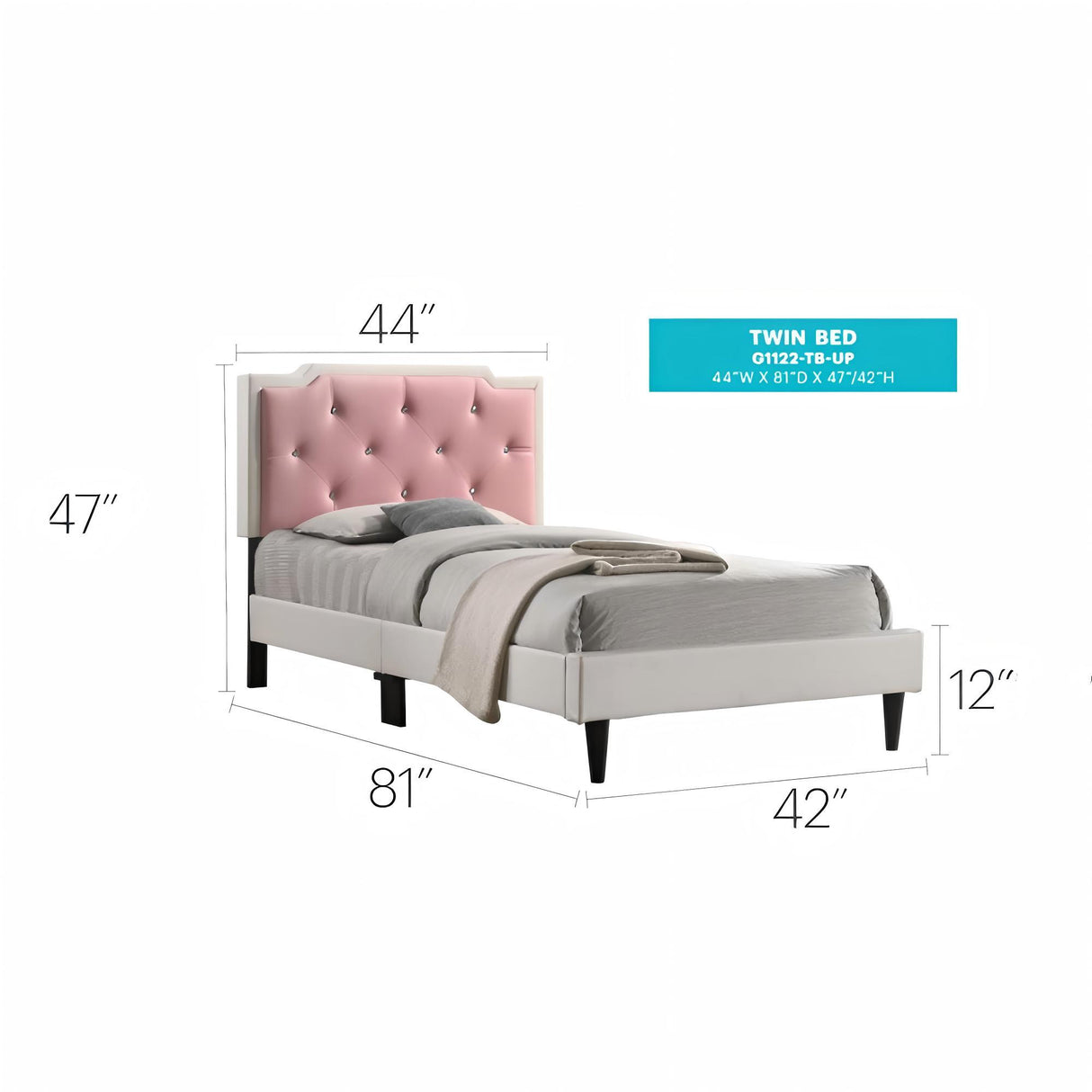 Deb - Bed (All in One Box) - Two Tone
