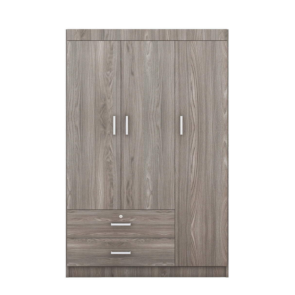3 Door Wardrobe With 2 Drawers