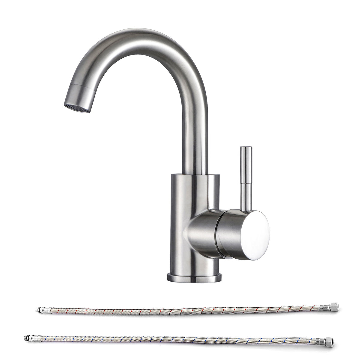 Modern Bathroom Faucet Single Hole Single Handle
