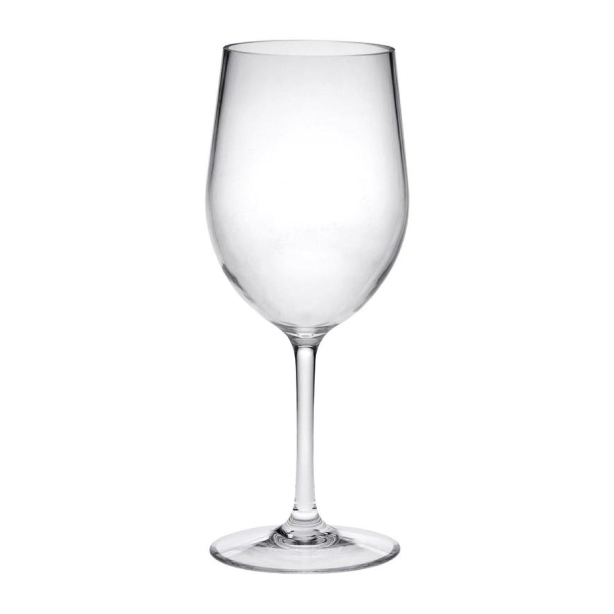 Leadingware Tritan Plastic Wine Glasses (Set of 4), Unbreakable, Bpa Free, 12Oz - Clear