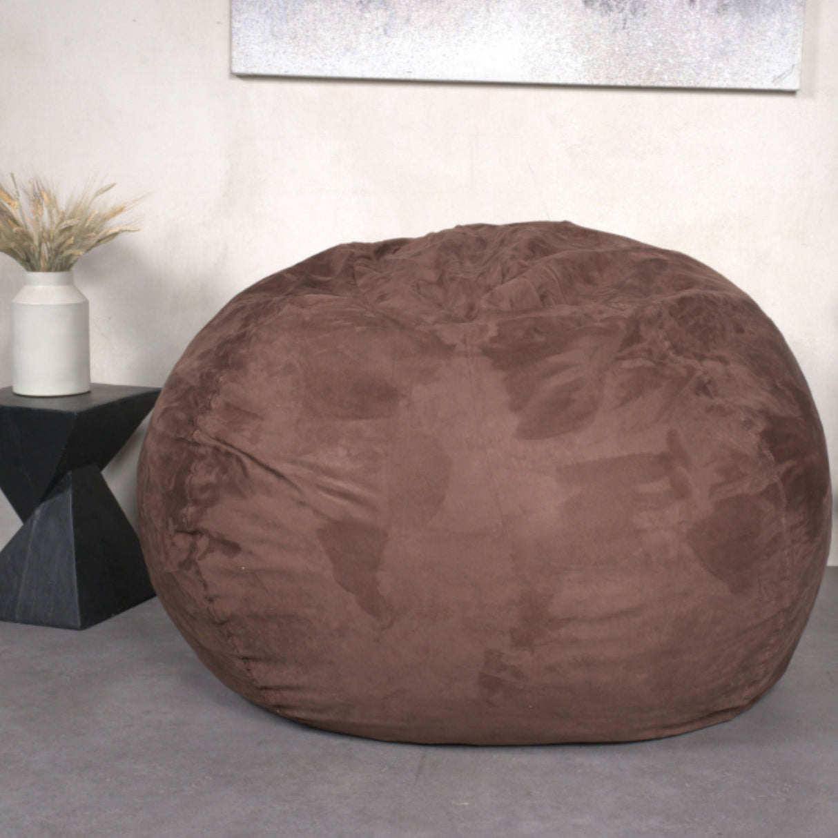 Comfortable High Density Shredded Foam Bean Bag Chair With Removable Cover