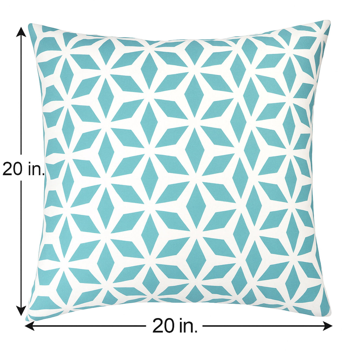 Crystal Burst - Outdoor & Indoor Pillow