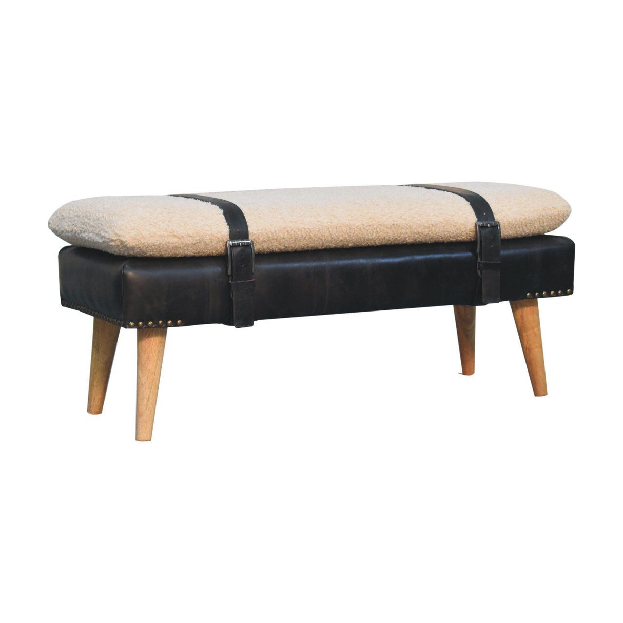 Buffalo - Hide Leather Bench