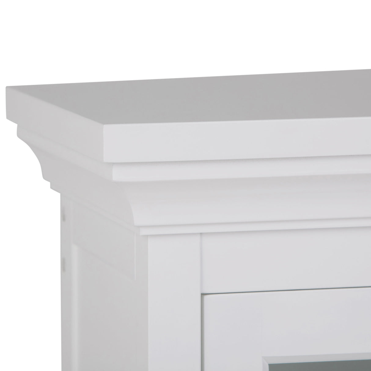 Avington - Two Door Wall Cabinet With Cubbies - Pure White