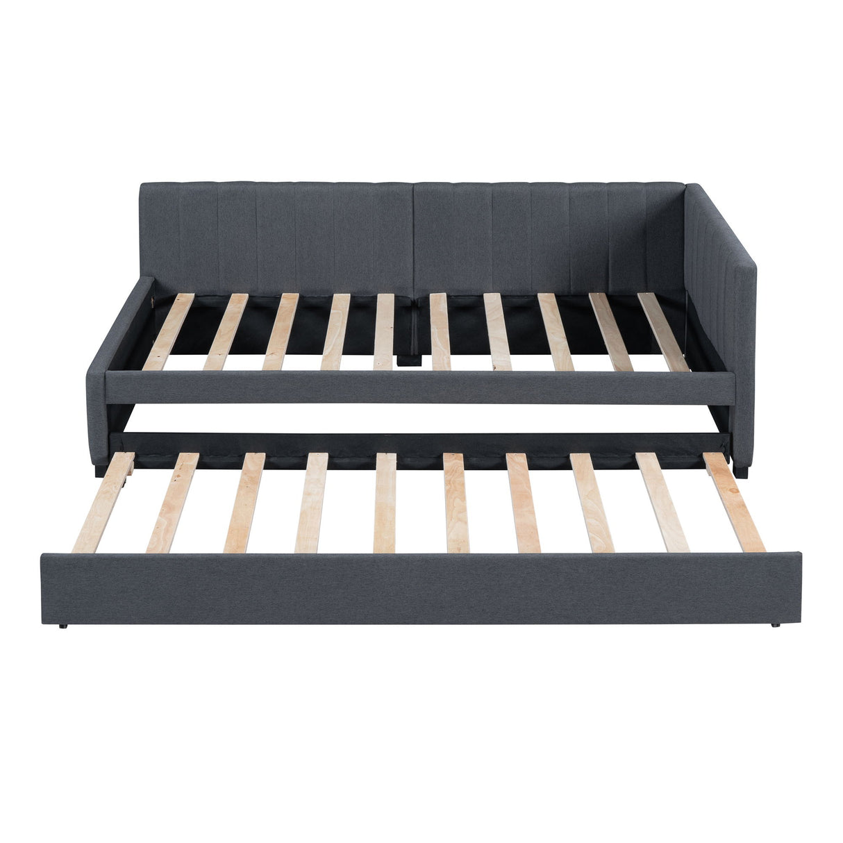 Upholstered Daybed, Sofa Bed Frame, No Box Spring Needed