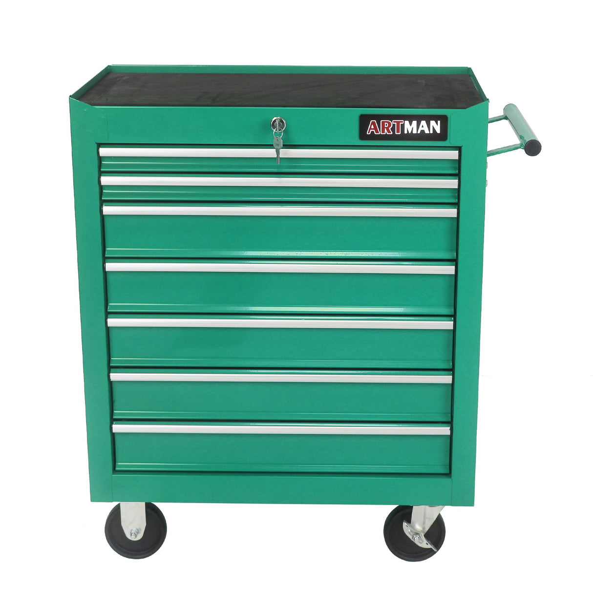 Multifunctional Tool Cart With Wheels And Drawers