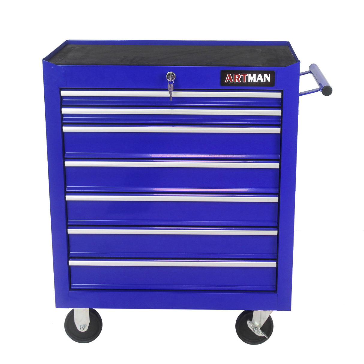 Multifunctional Tool Cart With Wheels And Drawers