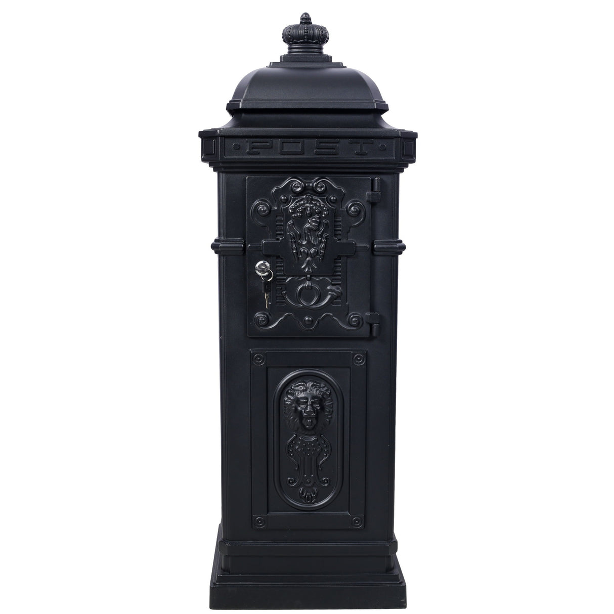 Mailboxs Residential Large-Capacity Letter Box, Rainproof Postbox Statue