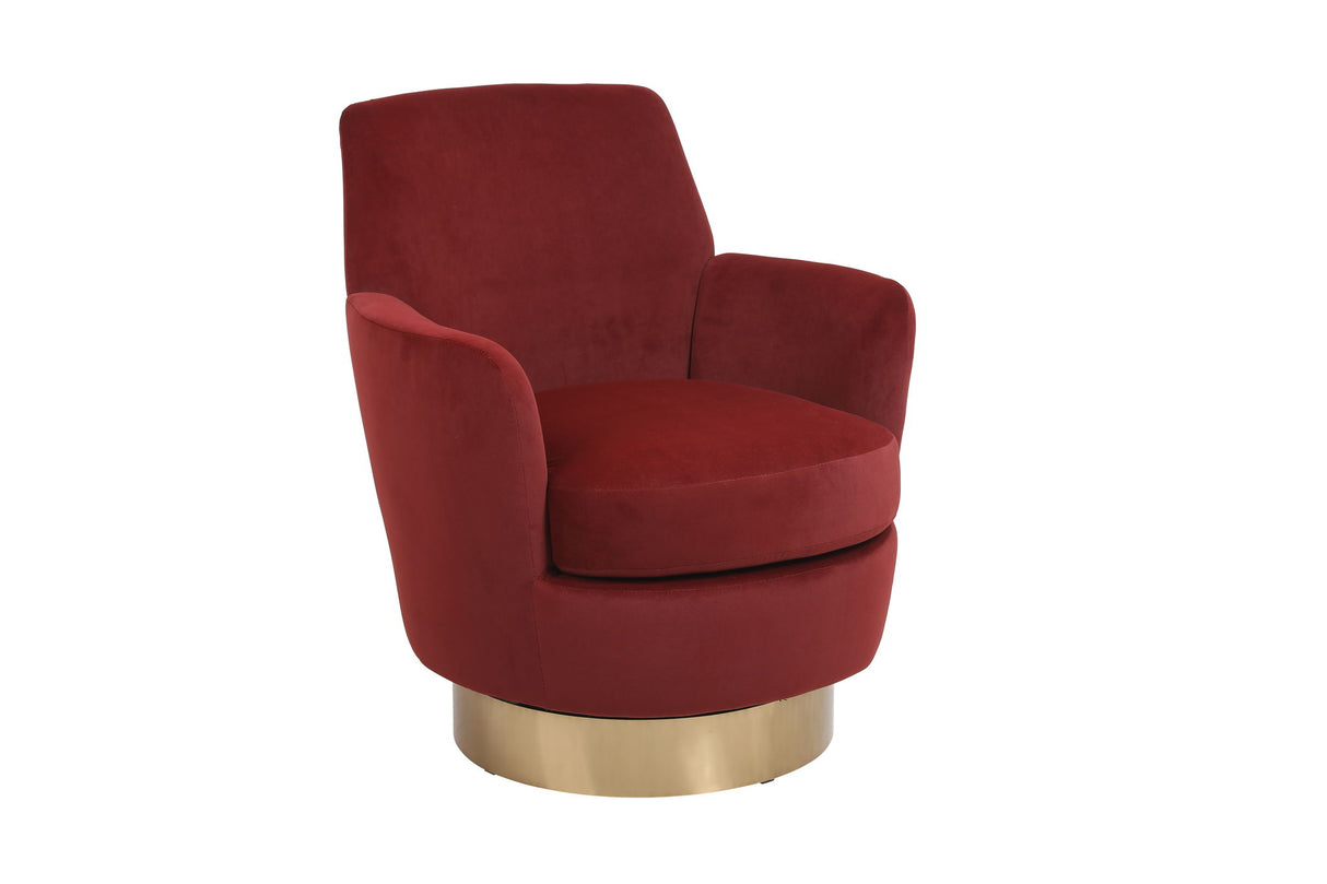 Teddy Swivel Barrel Chair, Swivel Accent Chairs Armchair For Living Room