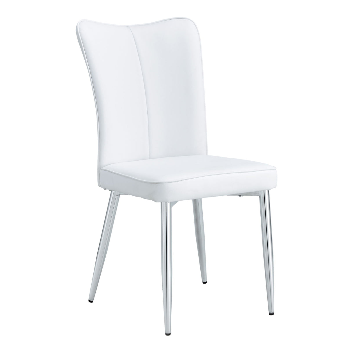 Modern Minimalist Dining Chairs With Metal Legs