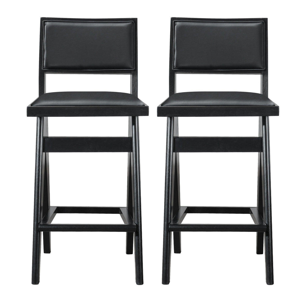 Keira - Bar Stool (Set of 2) - Black