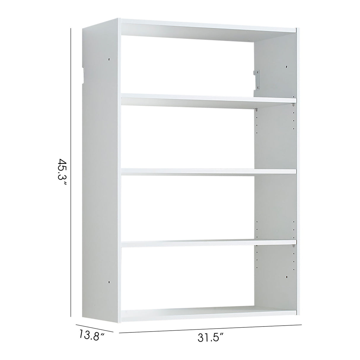 Devi - Wall Mounted Wood Closet System With Modular Design And Ample Storage