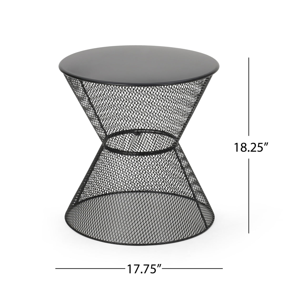 Nevada - Contemporary Side Table With Mesh Design