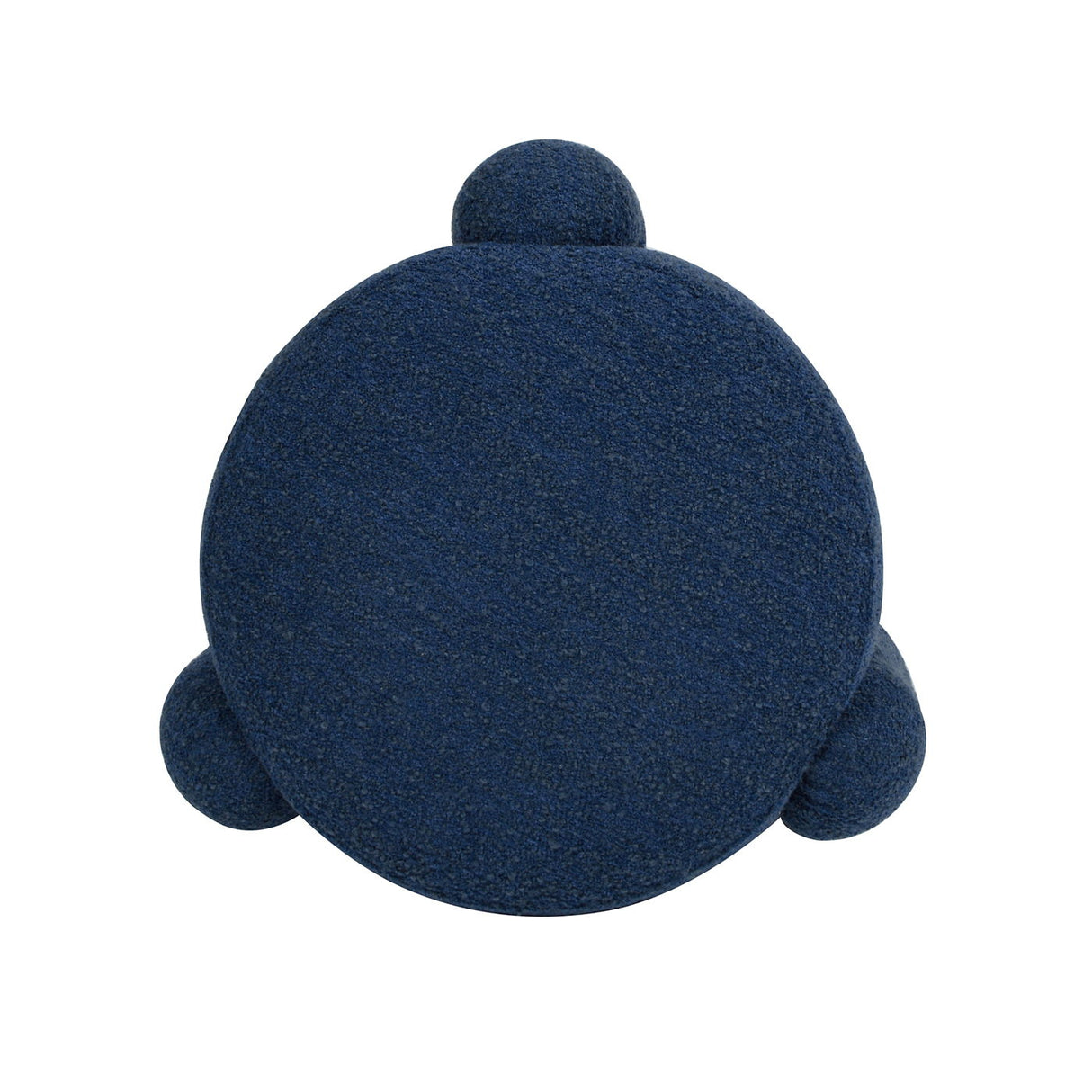 Hugo - Round Fully Upholstered Ottoman