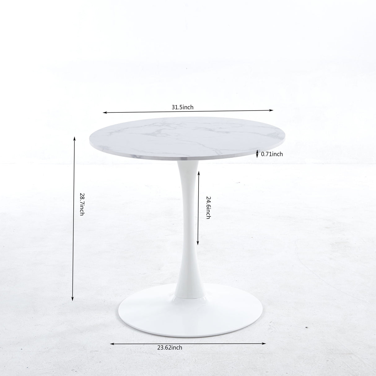 Tulip Special Dining Table, MDF Dining Table