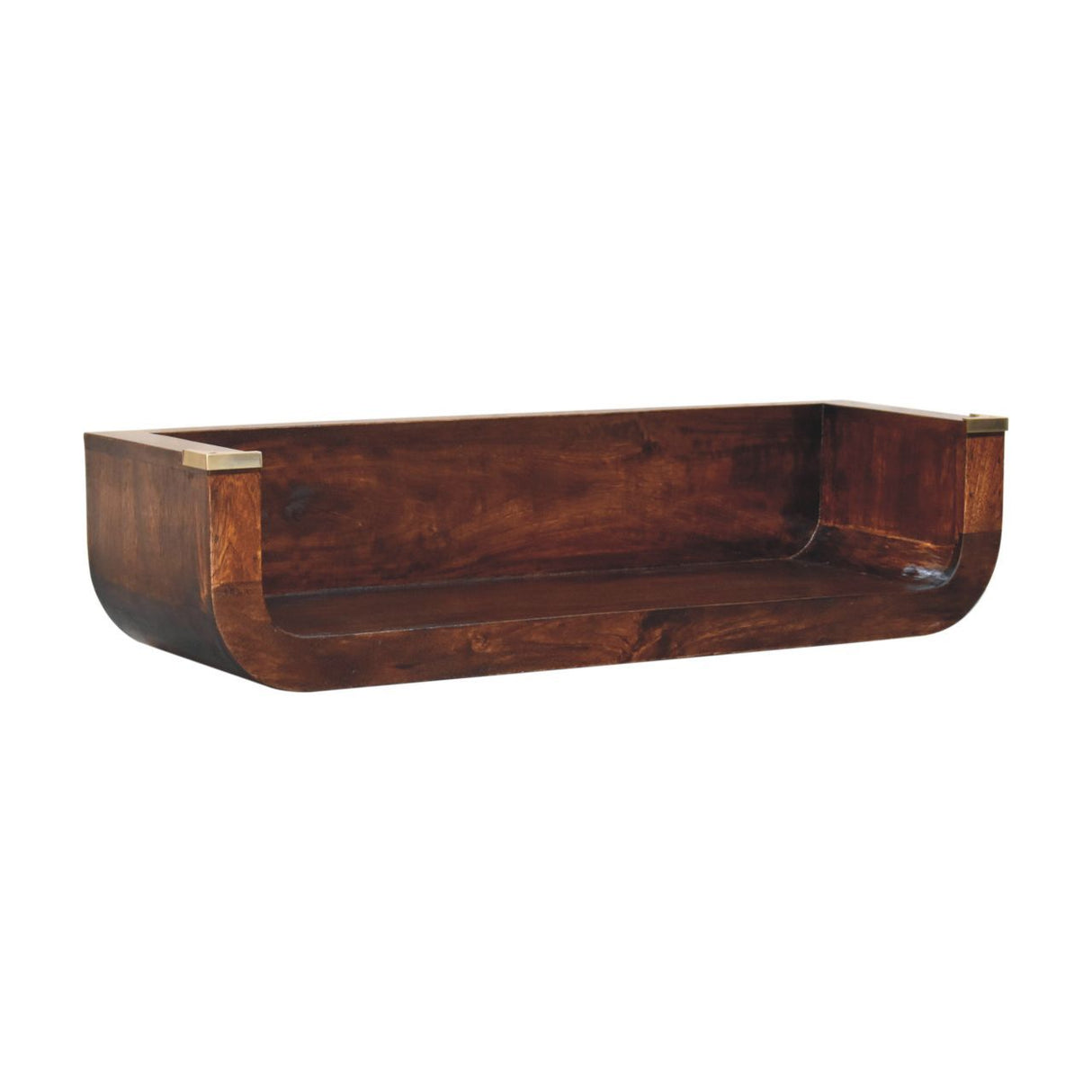 Indira Floating Console Table - Walnut