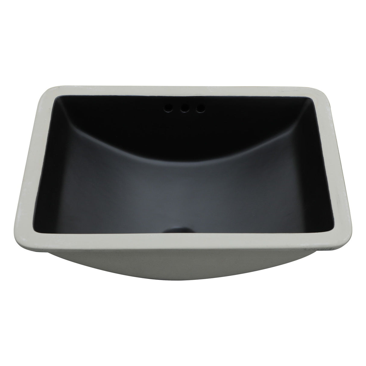 Modern Ceramic Undermount Bathroom Sink With Overflow, High Quality