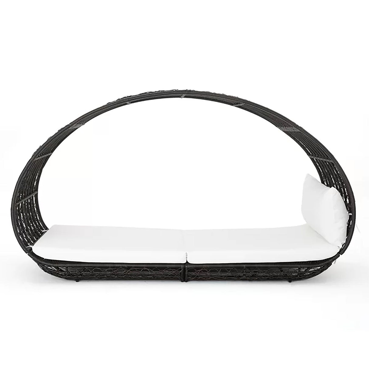 Abigal - Outdoor Wicker Daybed With Cushion