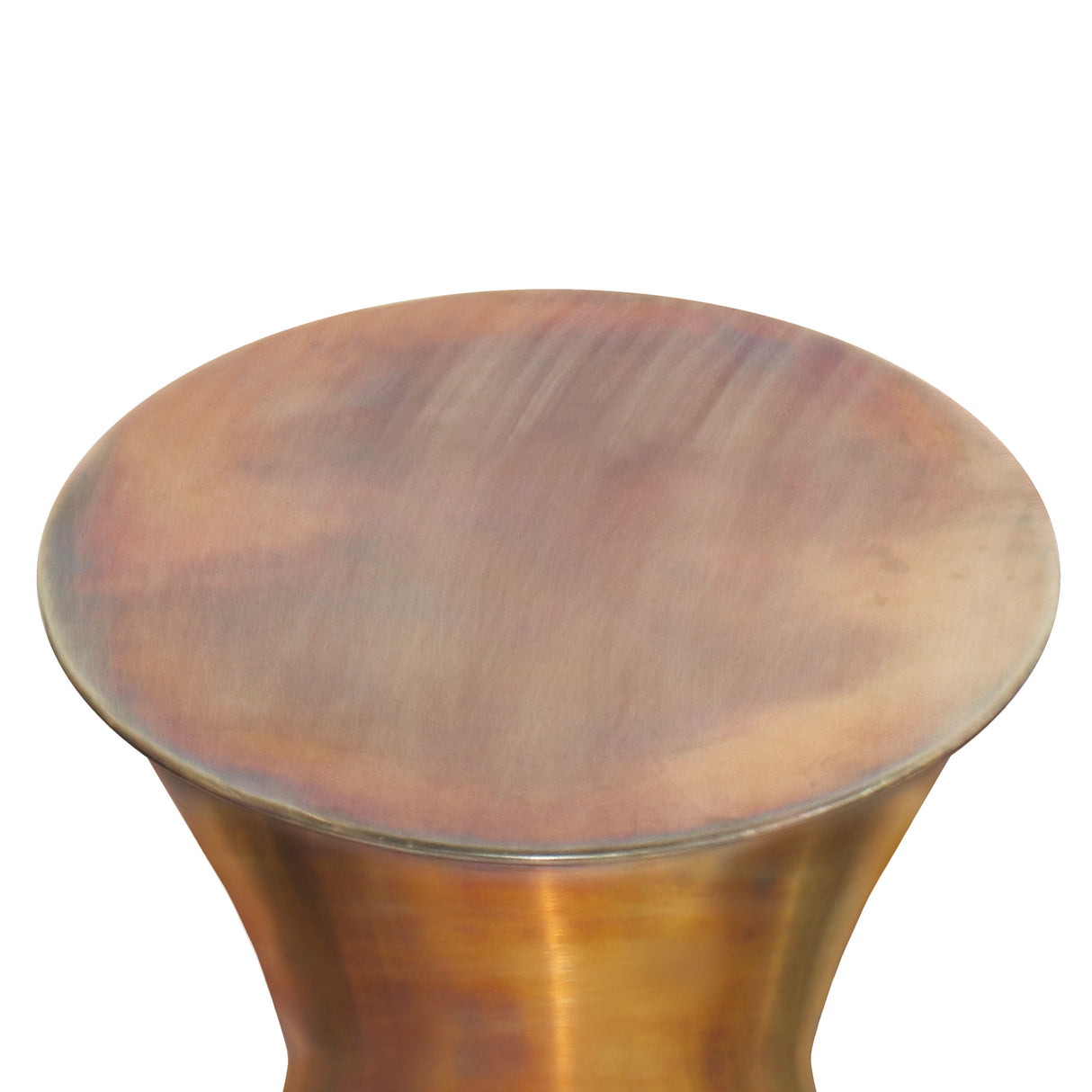 Kenton - Side Table - Tarnished Brass