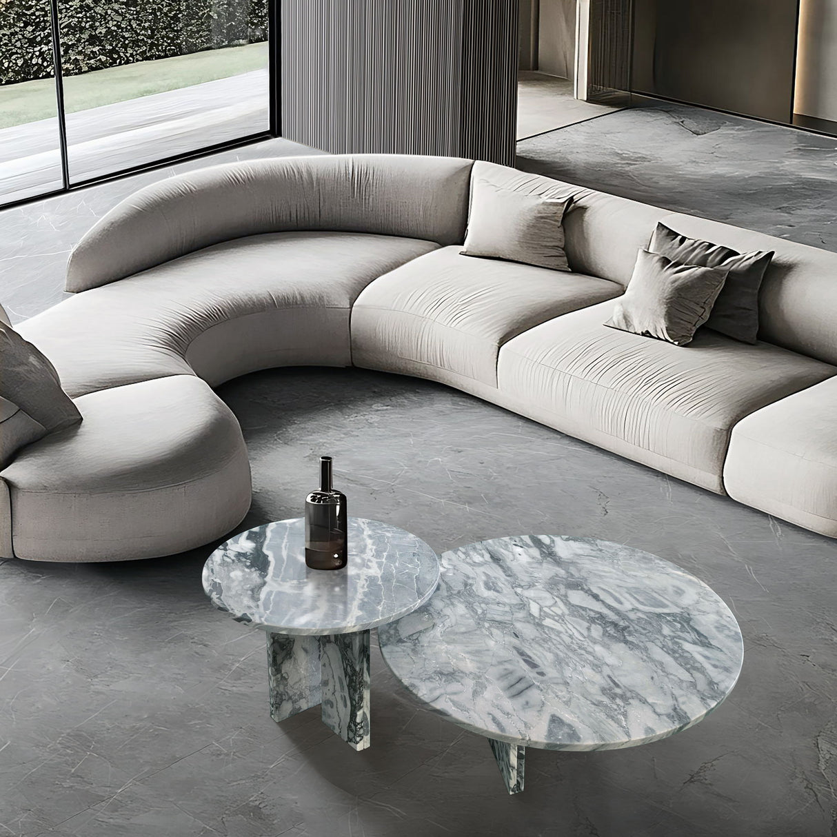 Elegant Coffee Duo Table Set