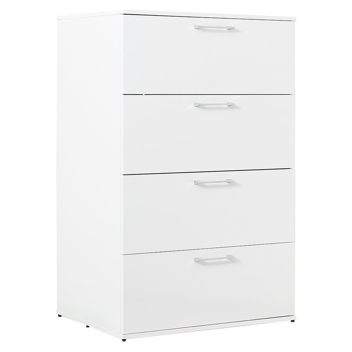 Bliss - Glossy 4 Drawer Jumbo Chest With Extra Deep Storage