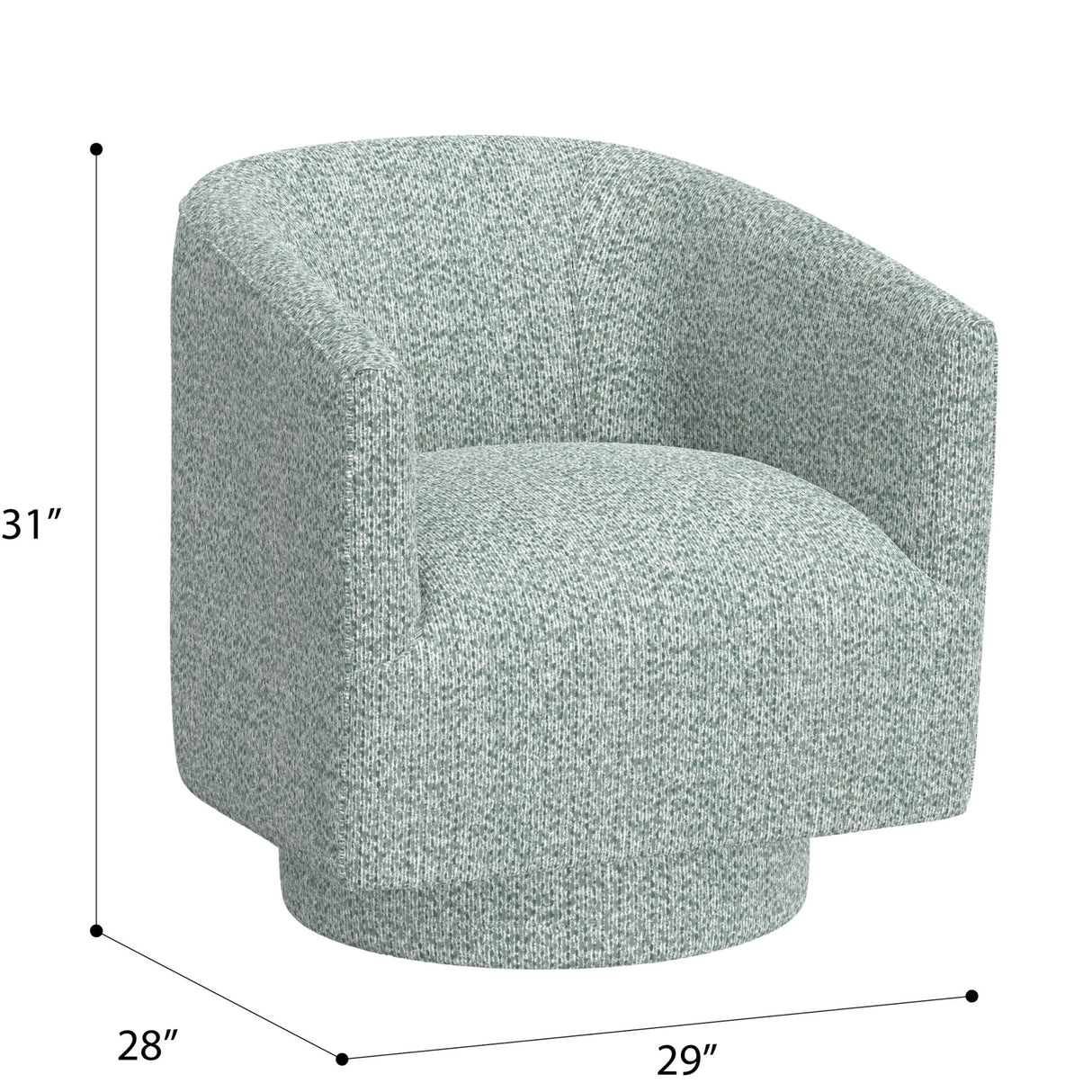 Accent Chair With Swivel Function