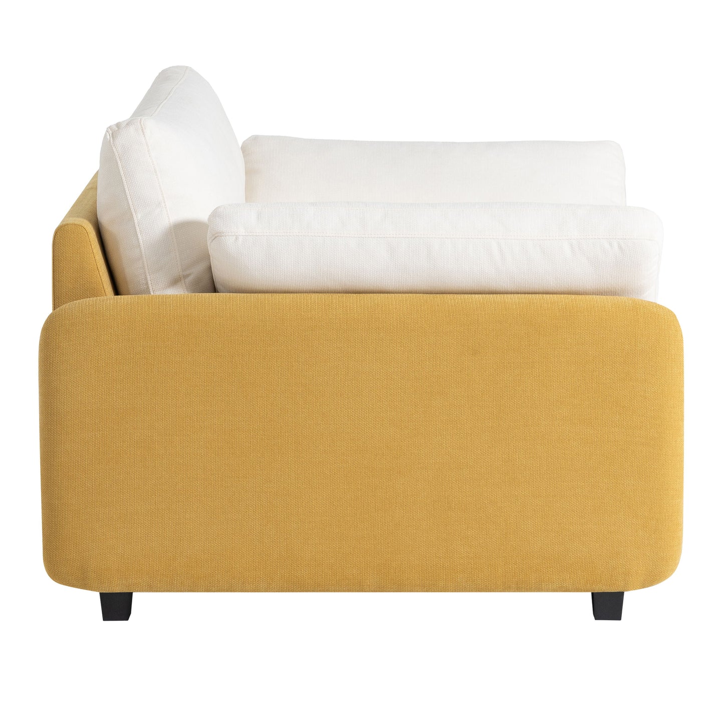 Oversized Single Sofa Chair Wide And Deep Seat, Modern Upholstered Comfy Blocking Couch Lounge With Pillows