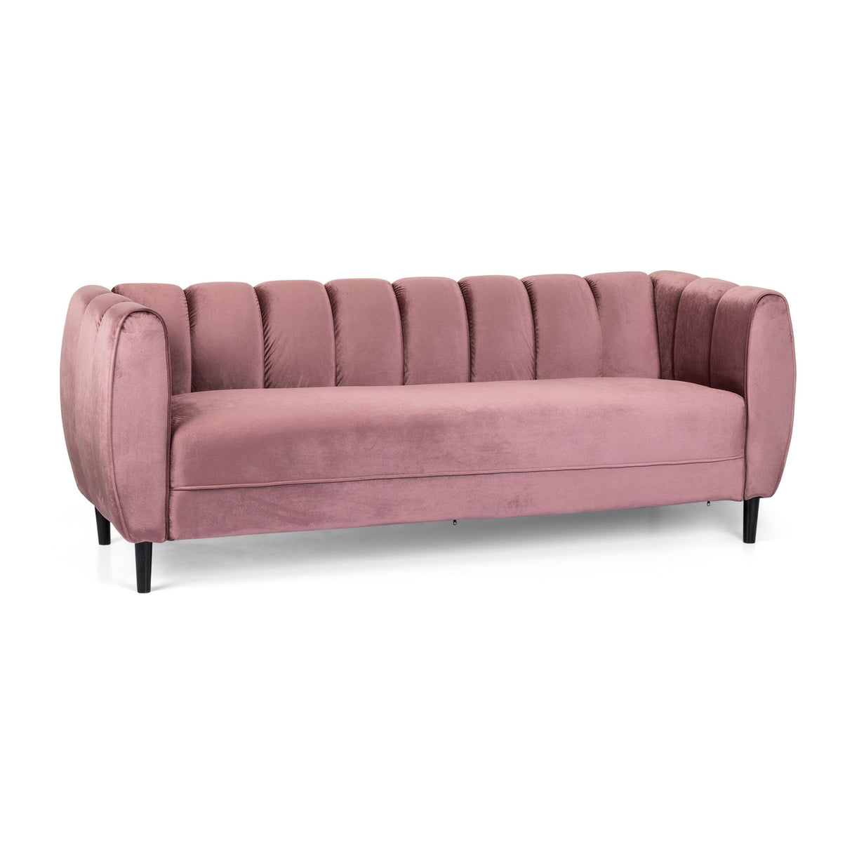 Miranda - Modern Glam Velvet 3 Seater Sofa
