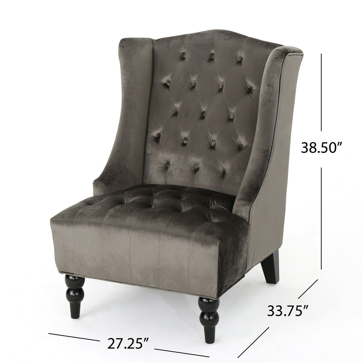 Toddman - Hi - Back Club Chair With Elegant Design
