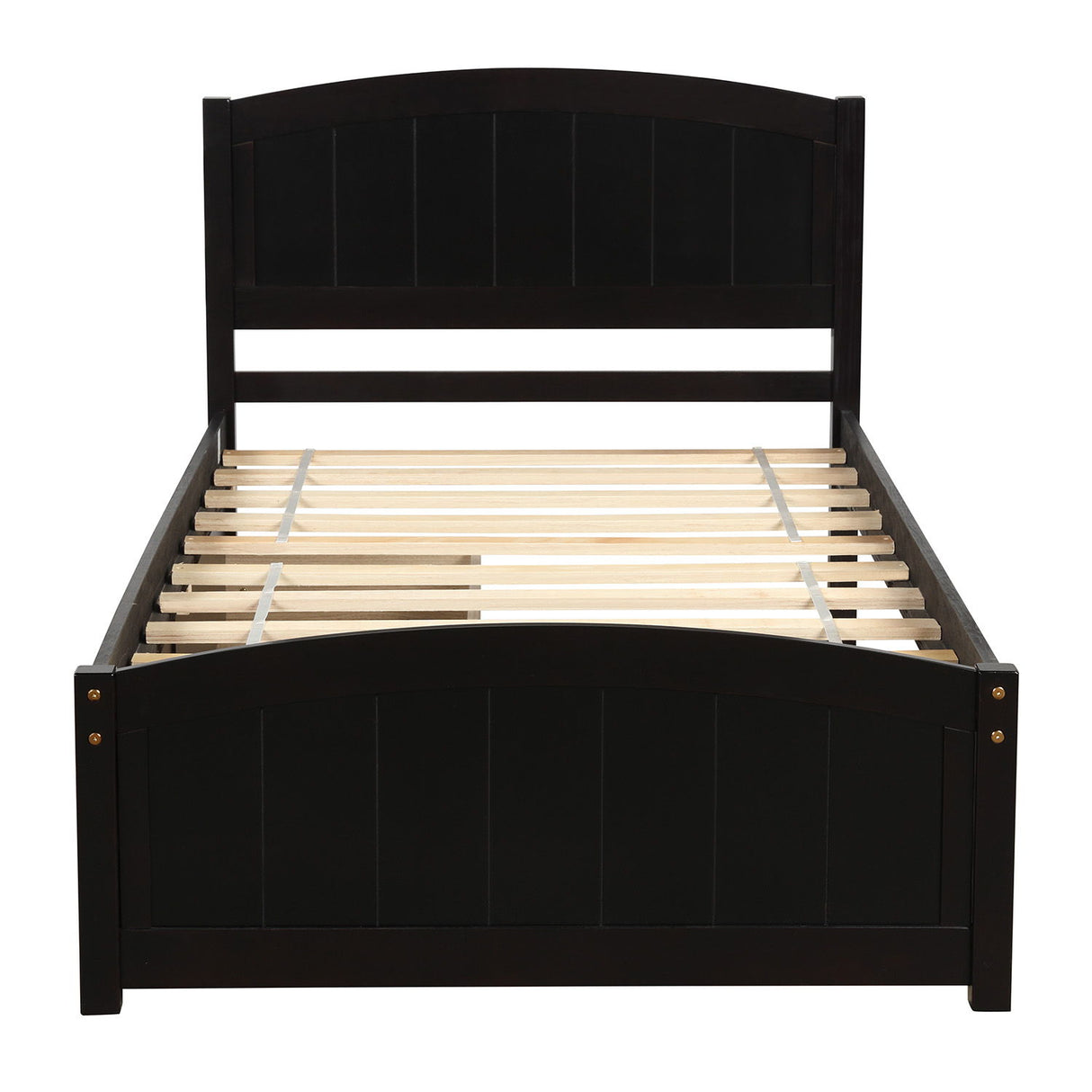 Platform Bed & Headboard, Footboard And Wood Slat Support