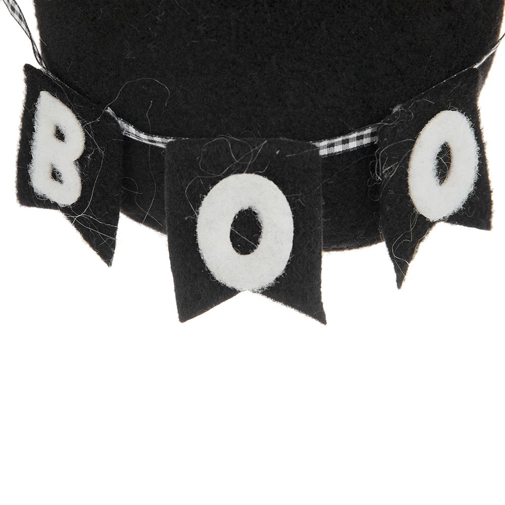 Gnome Decor, For Halloween Decor - Black / White