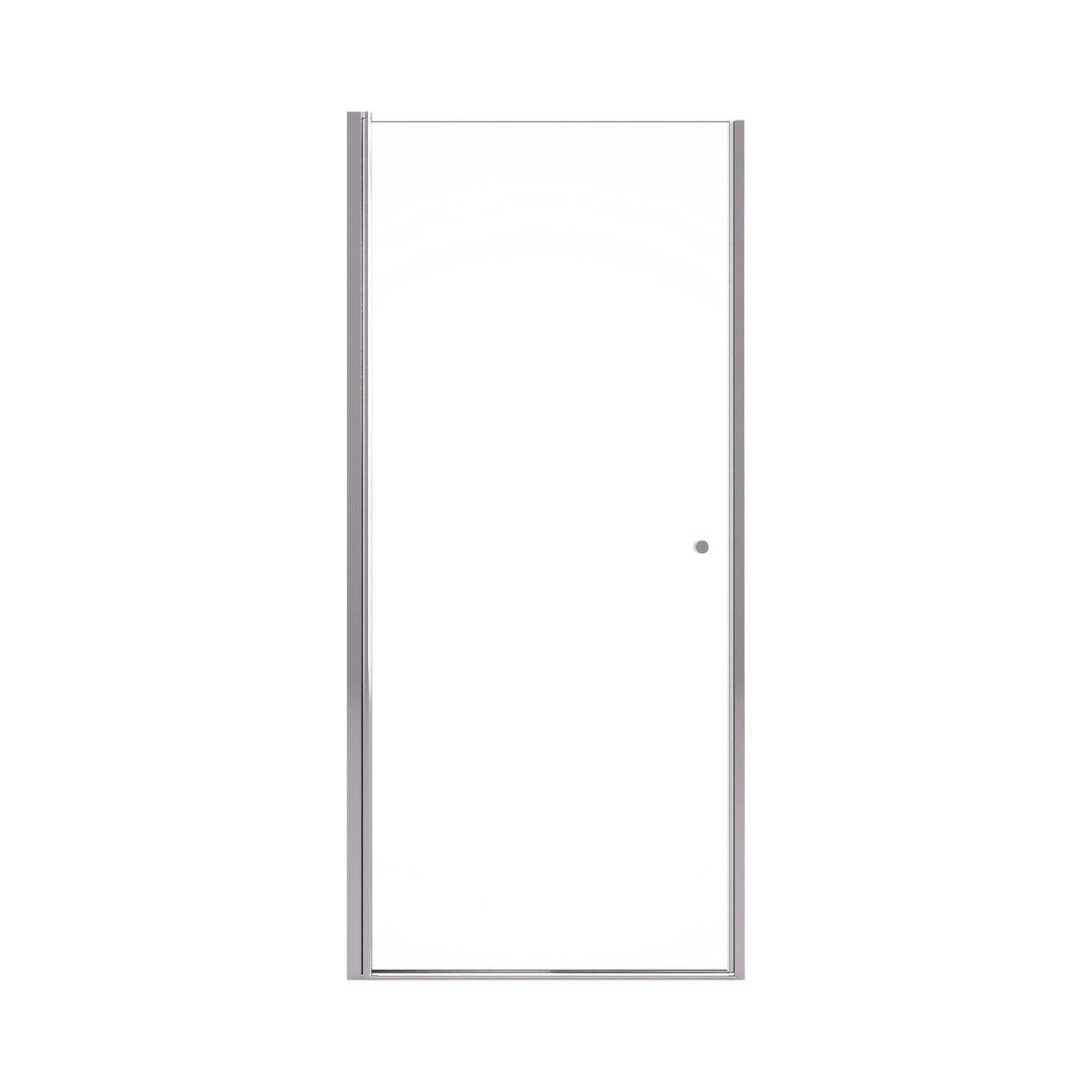 Semi Frameless Circular Pivot Shower Door With 1 / 4" Sgcc Tempered Glass