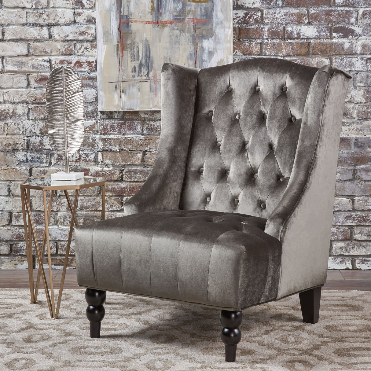 Toddman - Hi - Back Club Chair With Elegant Design