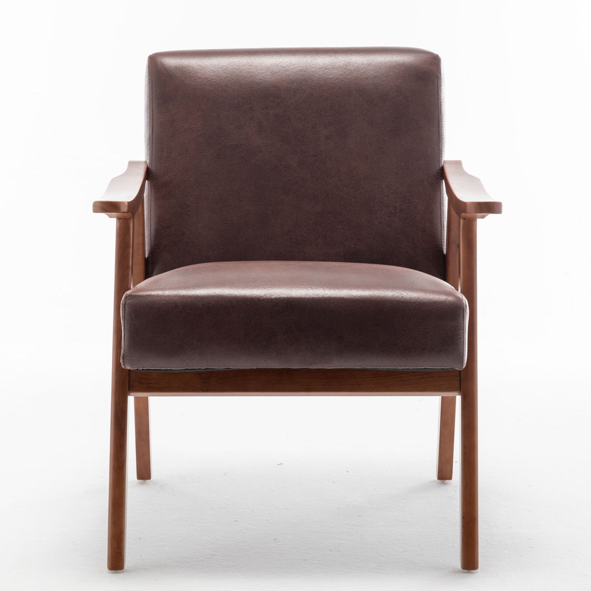Accent Chair, Classic Mid Century Modern For Extra Seating