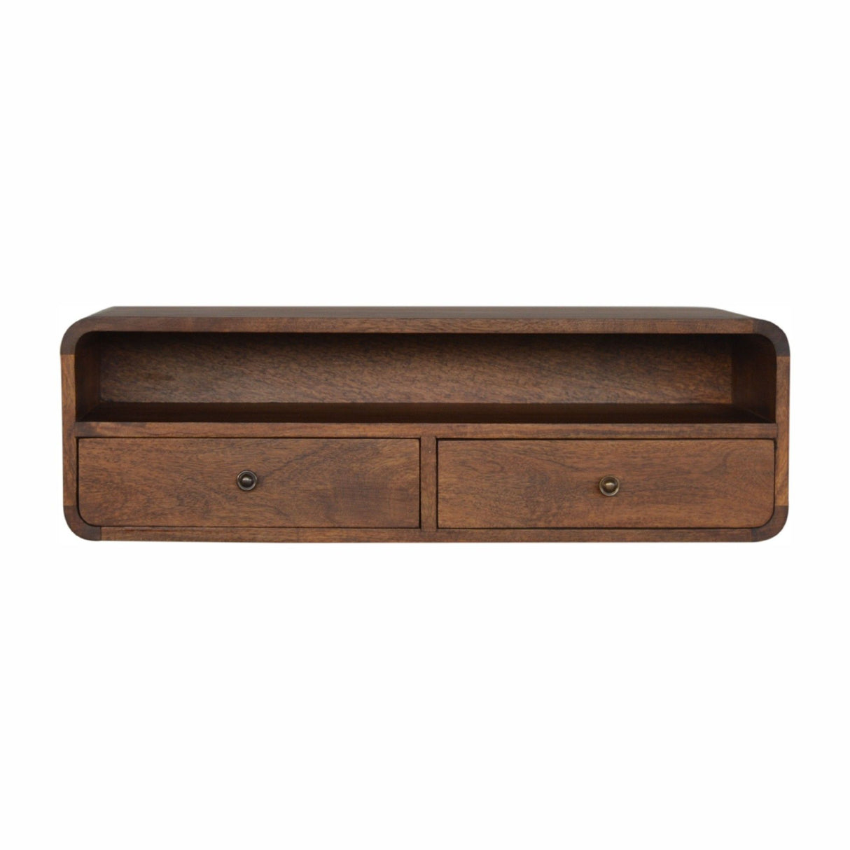 Floating Open Console - Chestnut