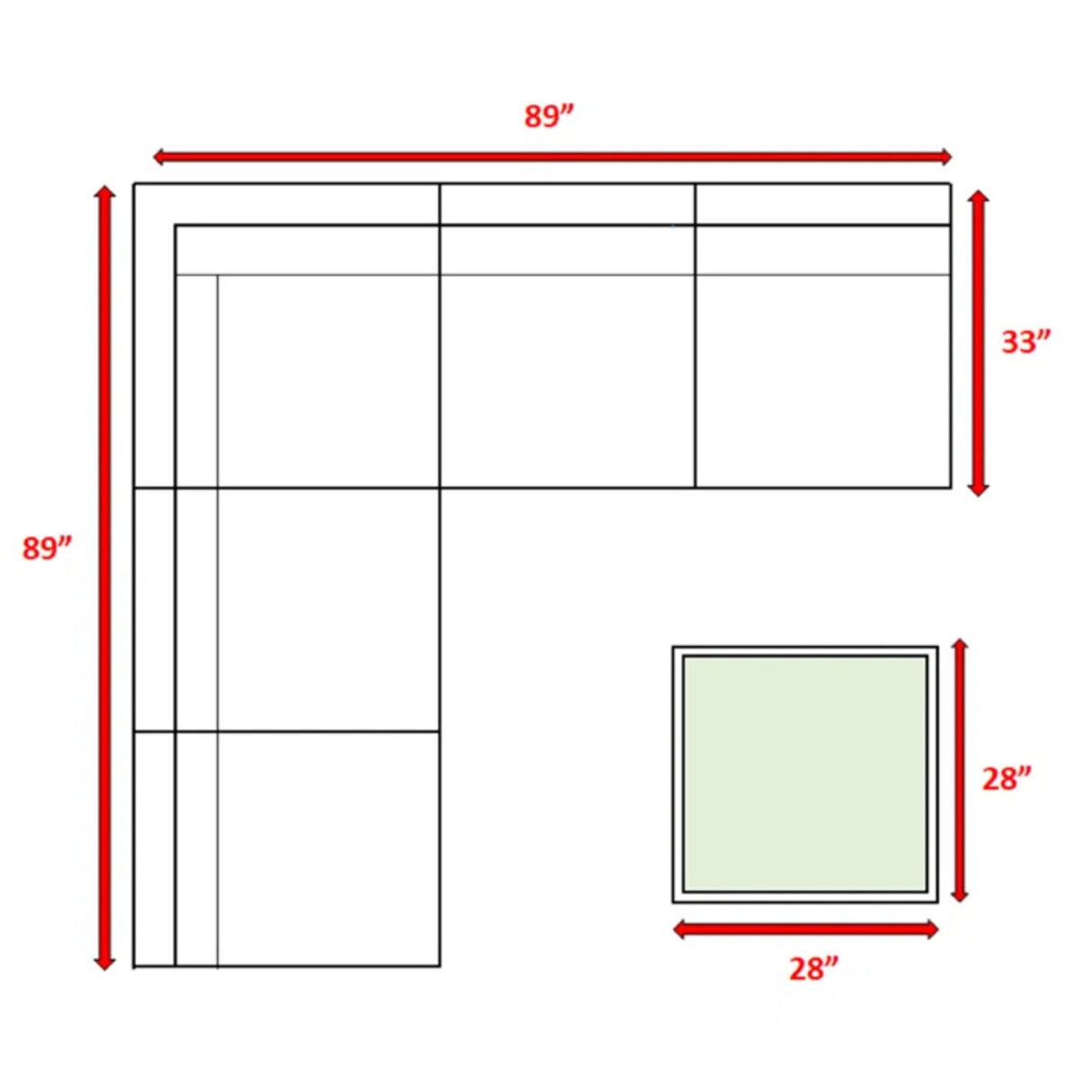 Seating Set With Cushions Handcrafted Wicker Design